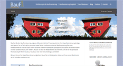 Desktop Screenshot of baufi-info24.de